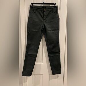Dark Green Skinny Pants Lafayette Size 6
